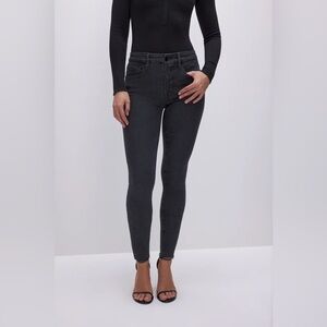 Good American Good Legs Skinny Black/grey Jeans size 4/27